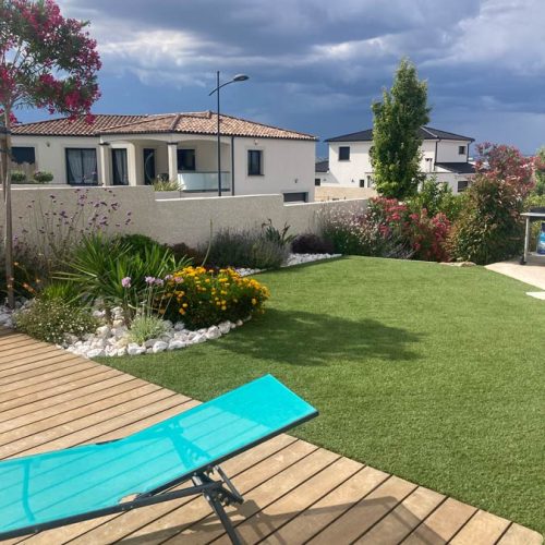 Paysagiste à Sauvian : création et aménagement de votre jardin