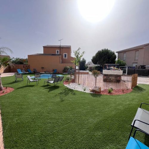 Paysagiste à Sauvian : création et aménagement de votre jardin