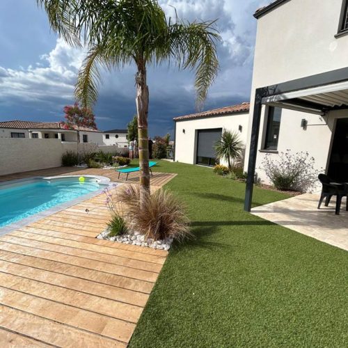 Paysagiste à Sauvian : création et aménagement de votre jardin