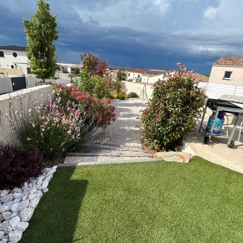 Paysagiste à Sauvian : création et aménagement de votre jardin