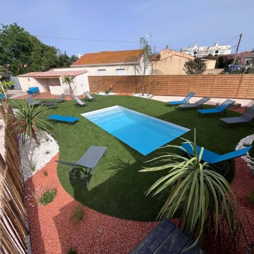 Gazon synthétique à Béziers et alentours