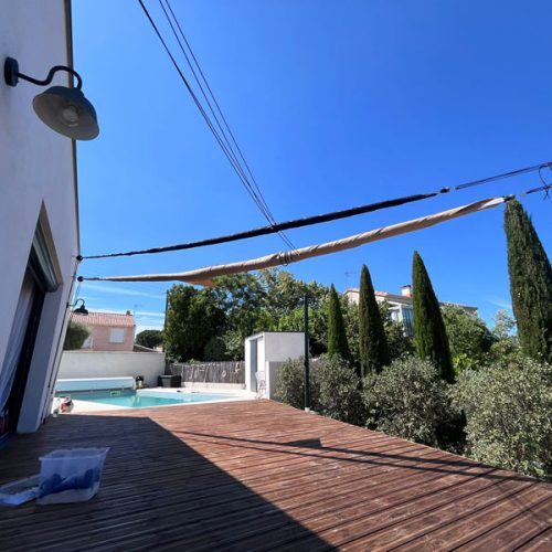 Voiles d’ombrage et pergolas à Béziers