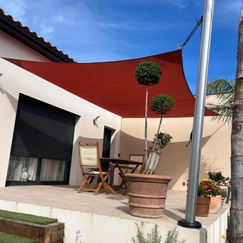 Voiles d’ombrage et pergolas à Béziers
